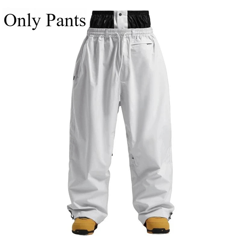 Full Length Loose Fit Ski and Snowboard Winter Pants