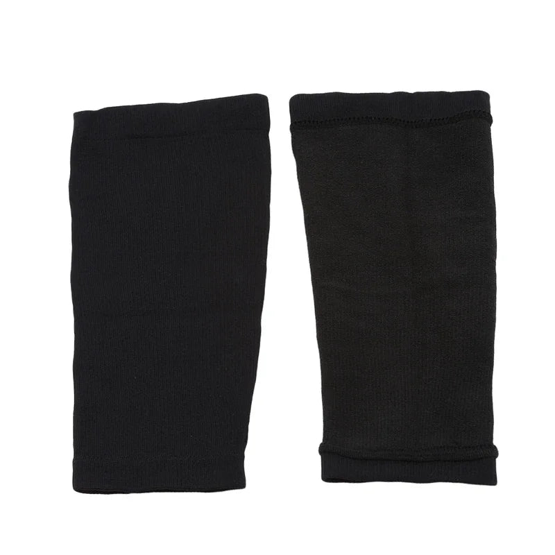 Solid Footless Calf Sleeves with Open End Shape