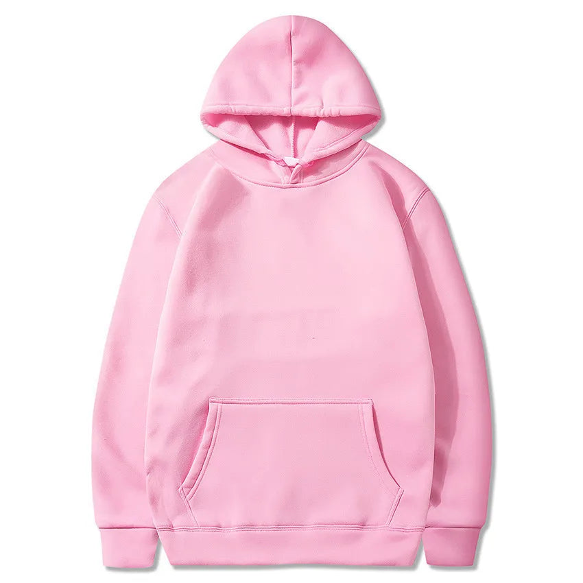 Long Sleeve Casual Hooded Sweatshirt with Relaxed Streetwear Styling