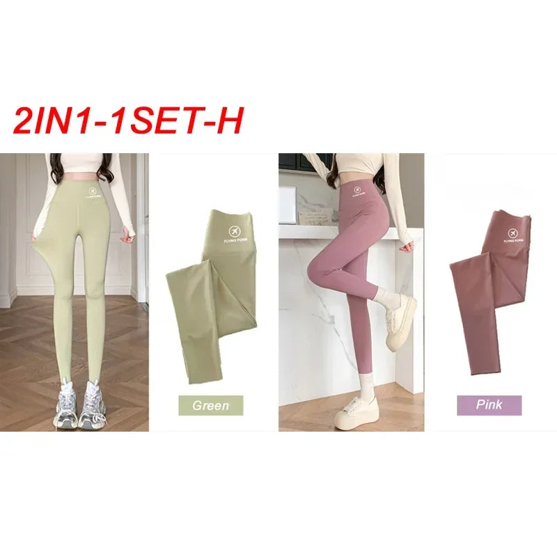 Women's High Waist Full Length Leggings For Workout Outfits