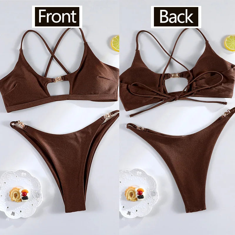 Bandage Detail Bikini