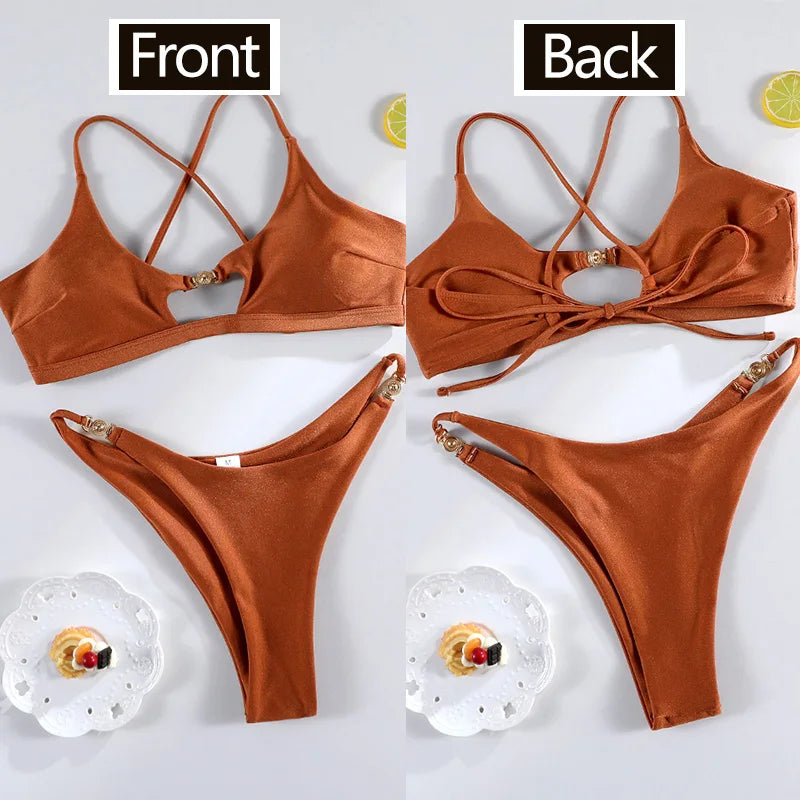 Bandage Detail Bikini