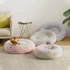 Round Cat Bed House Plush Pet Bed for Cat Dog Warm Soft Pet Deep Sleeping Nest Cat Basket Soft Puppy Cushion Kennel Pet Supplies