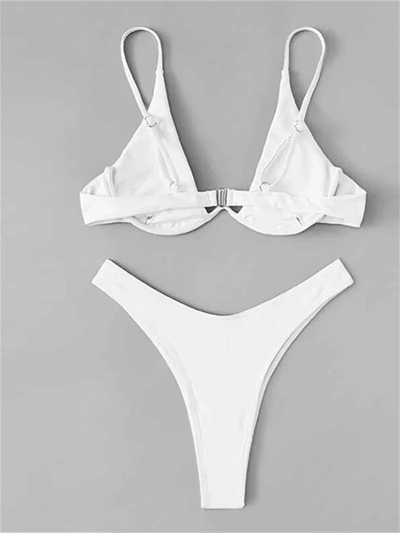 Underwire Halter Bikini
