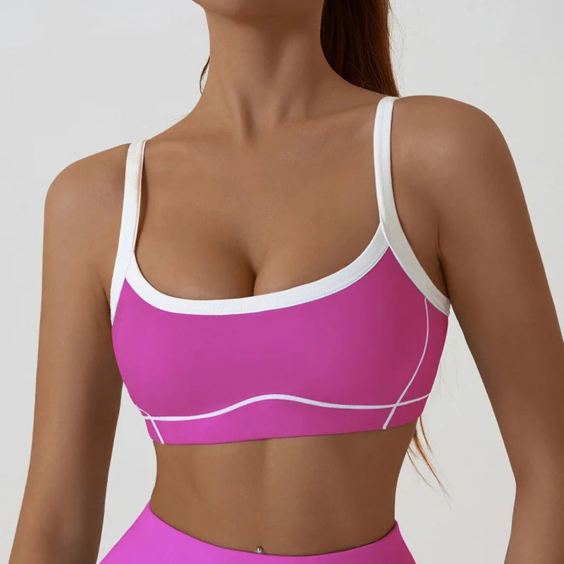 Women's Crop Top and Bottoms Workout Set