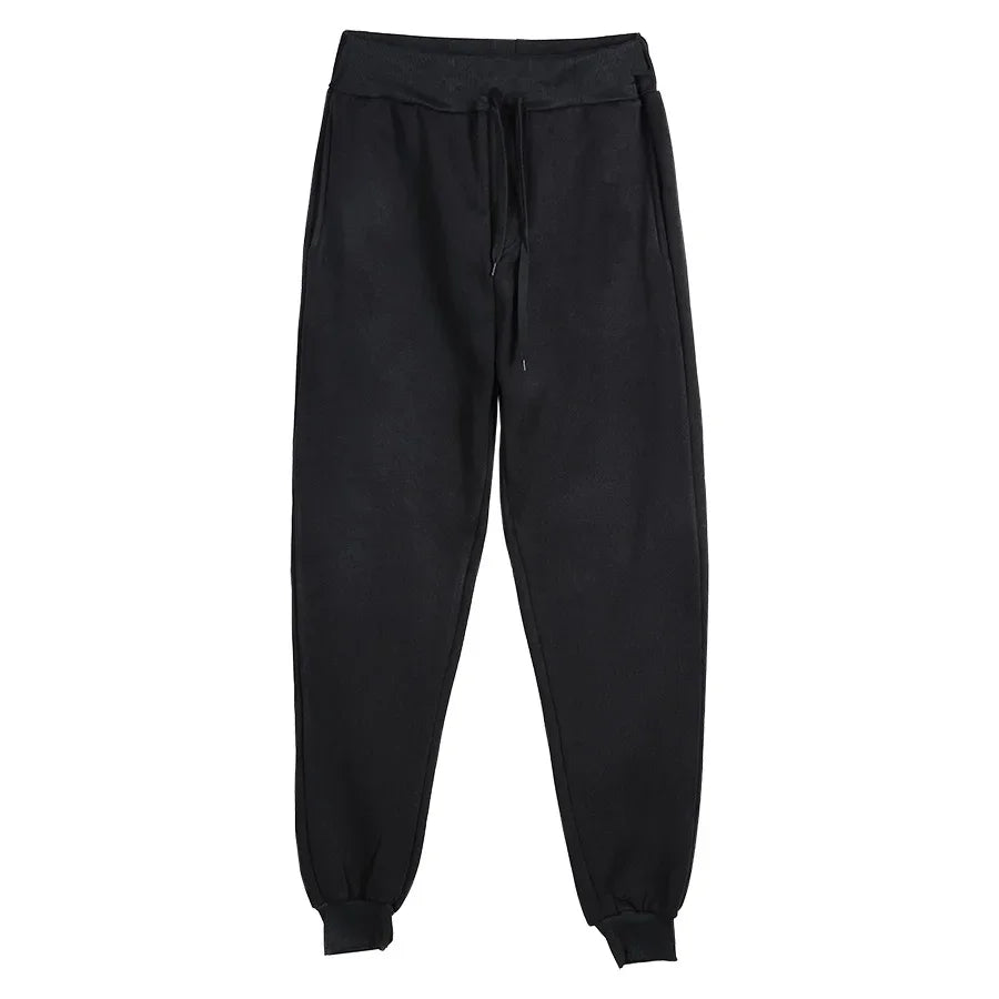 Full Length Drawstring Waist Casual Running Jogger Pants