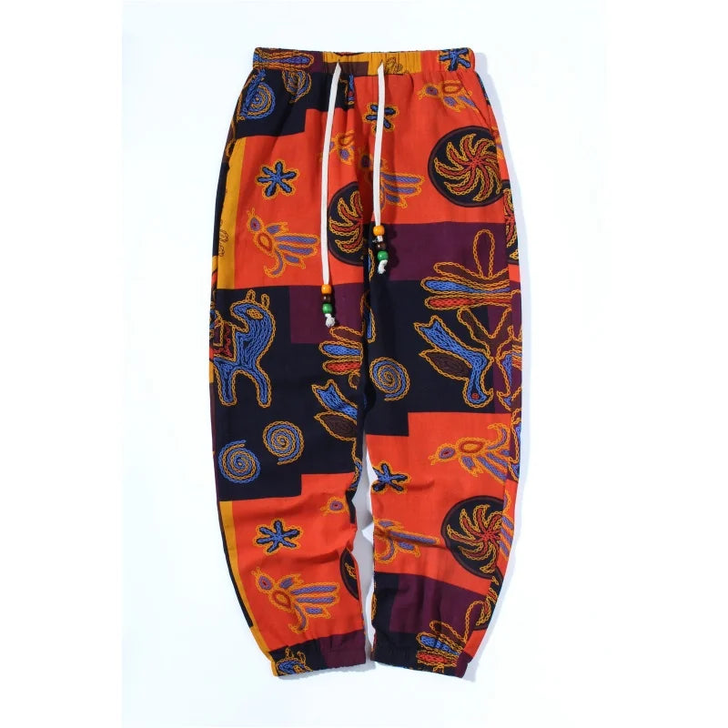 Men's Elastic Waist Casual Pants For Everyday Wear