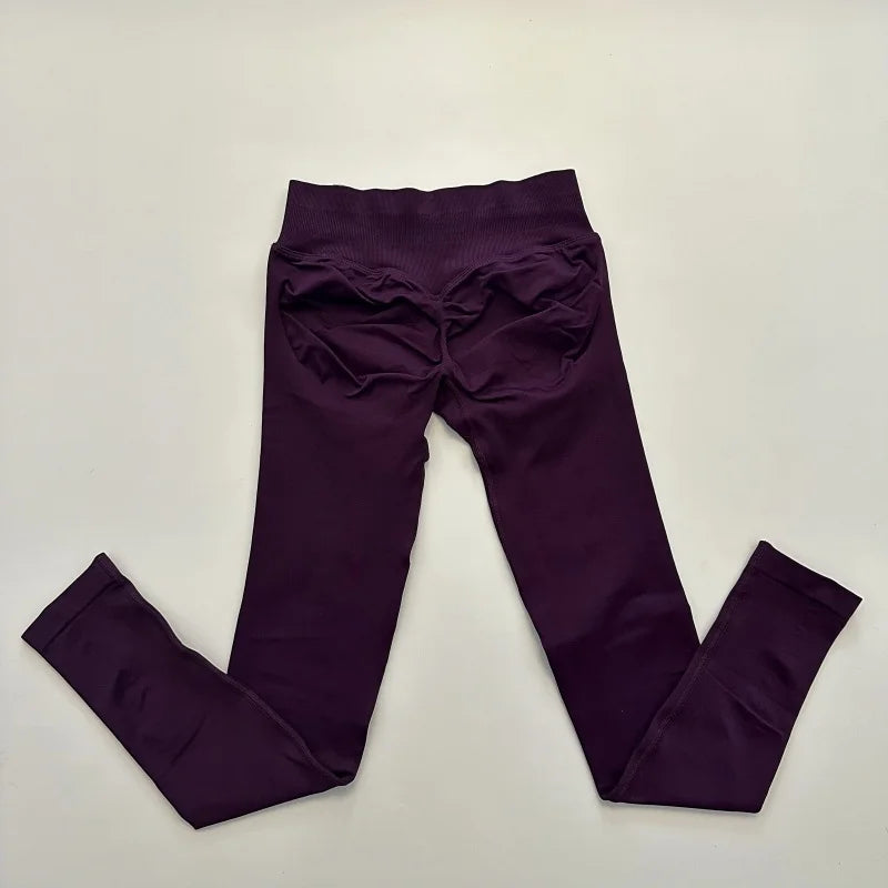 Women's Scrunch Full Length Leggings For Workout Outfits