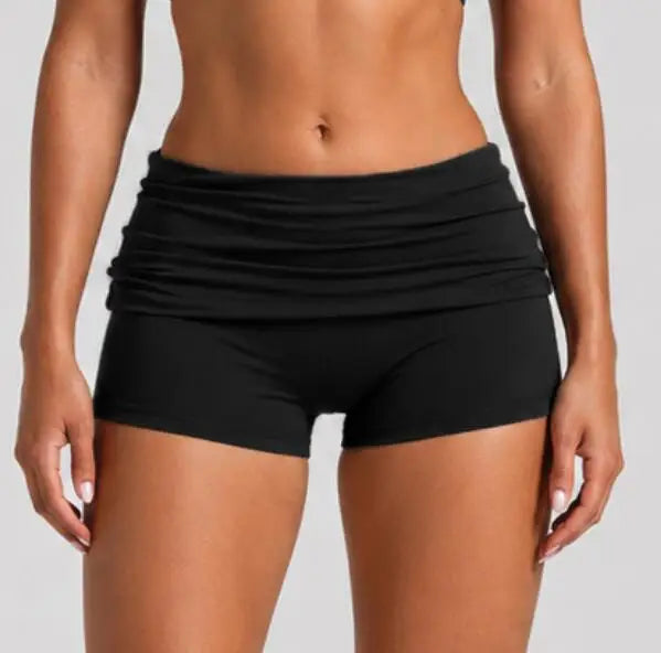 Women's Nylon Blend Flared Workout Pants with Coordinating Top Style Options