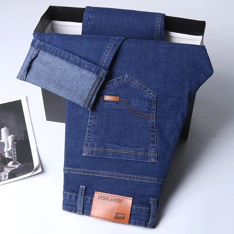 Men's Slim Fit Denim Jeans for Casual Everyday Wear