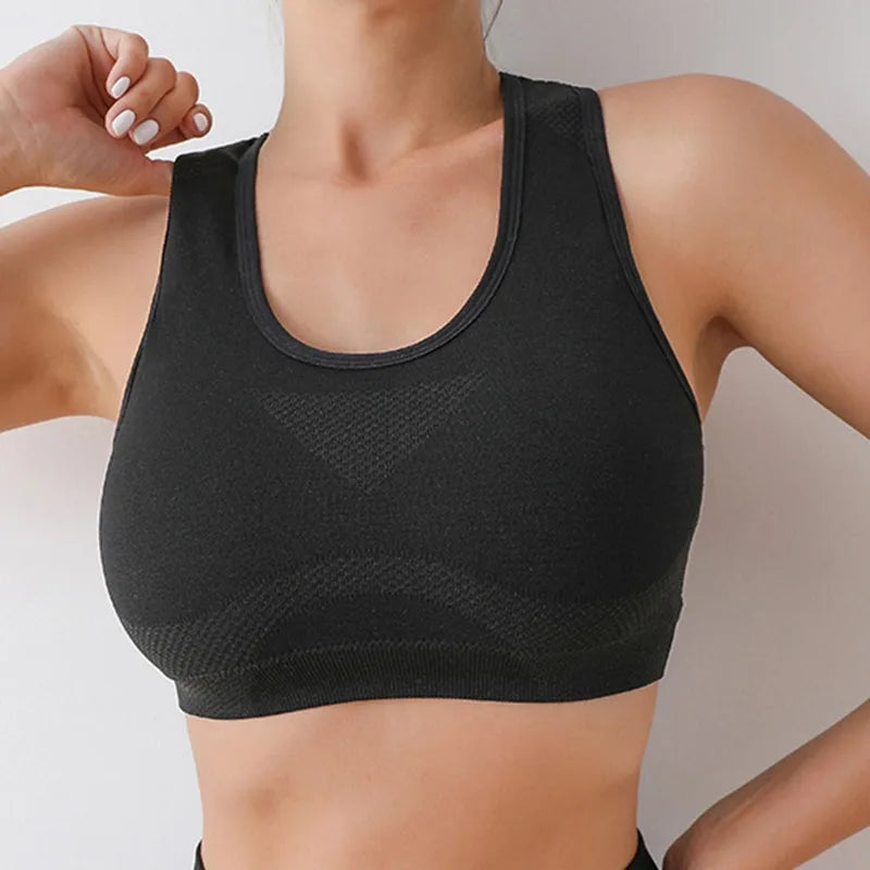 Women's Racerback Bra And Shorts Yoga Set For Workout Outfits