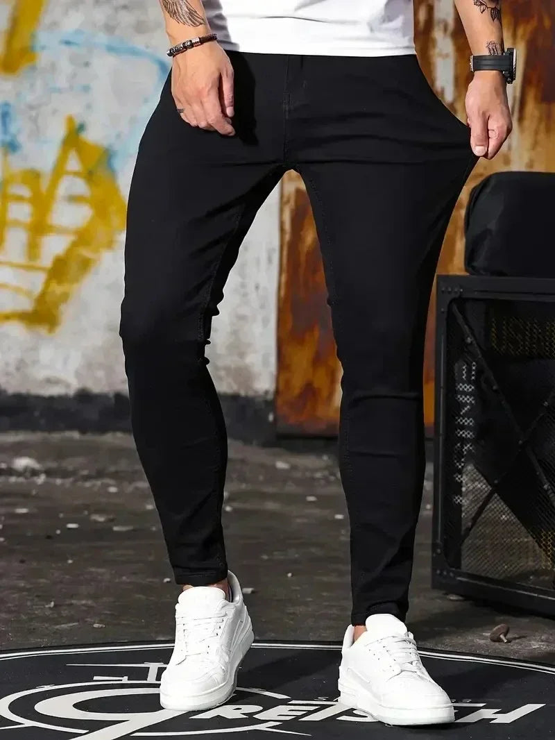 Men's Slim Fit Denim Jeans for Casual Everyday Wear