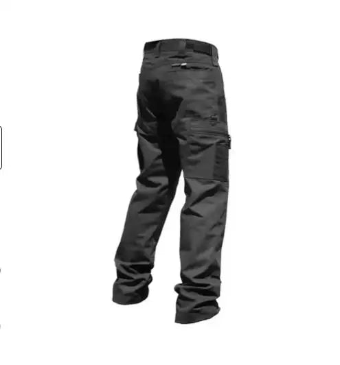 Men's Multi Pocket Zip Fly Casual Cargo Pants