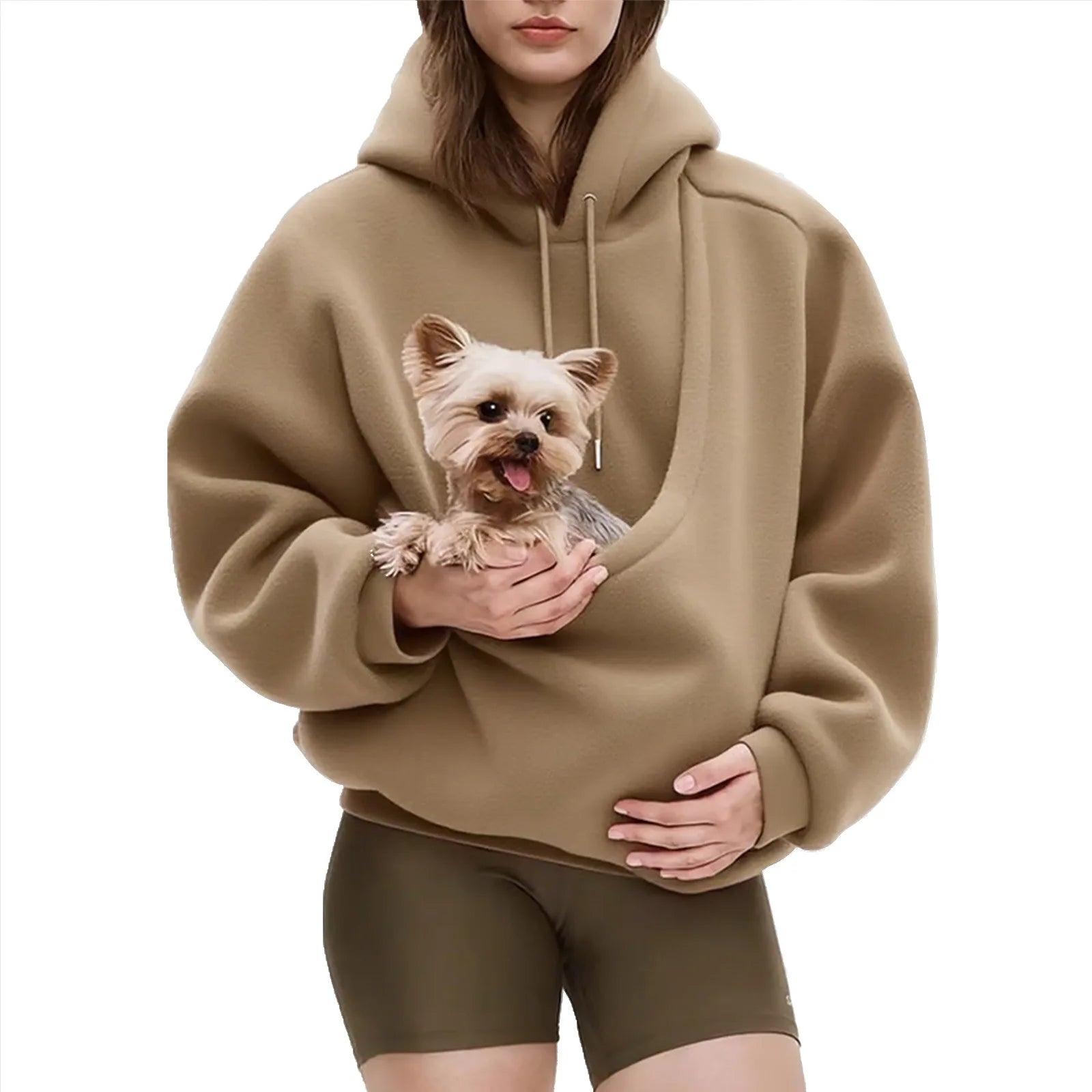 Long Sleeve Casual Hooded Sweatshirt with Relaxed Streetwear Styling