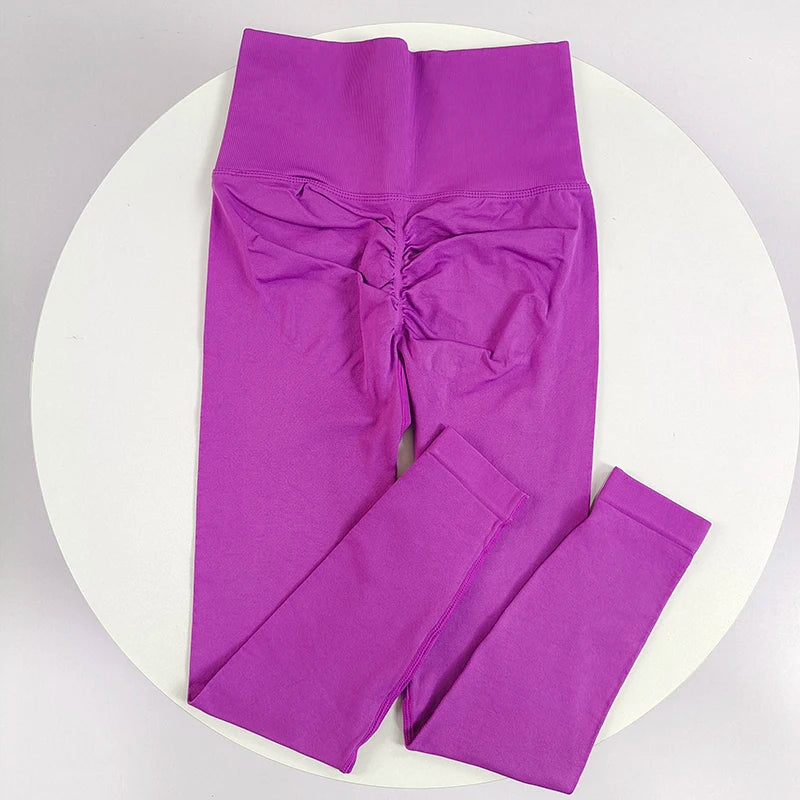 Women's Scrunch Full Length Leggings For Workout Outfits