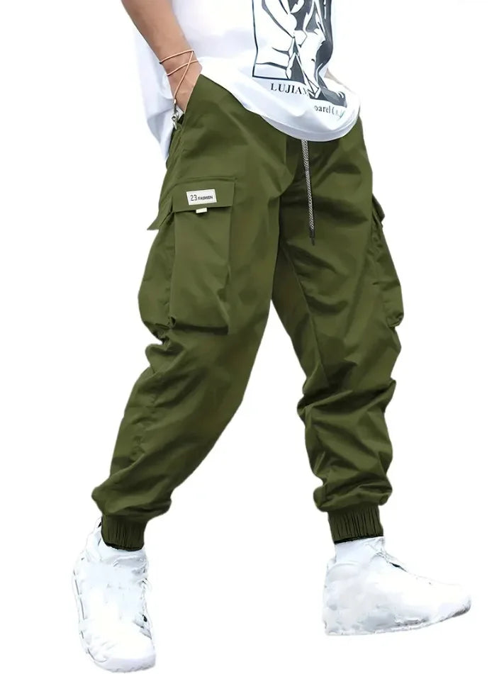 Men's Relaxed Multi-Pocket Cargo Pants