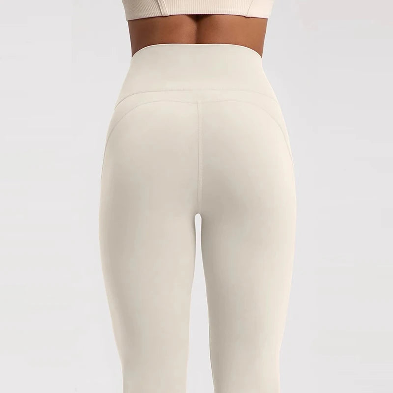 Women's Flared Leggings For Workout Outfits And Layering