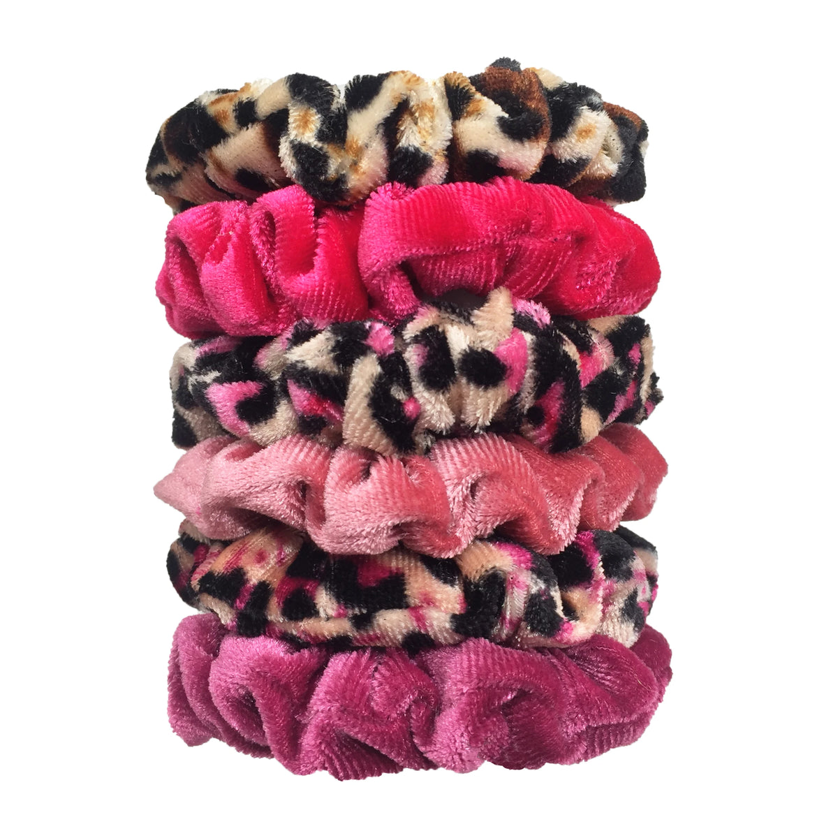 Fabric Scrunchie Elastic Hair Band for Ponytail and Bun Styling