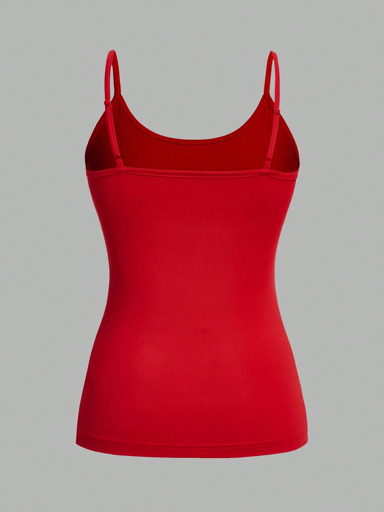 Women's Solid Camisole Four-Pack with Thin Shoulder Straps for Simple Layering