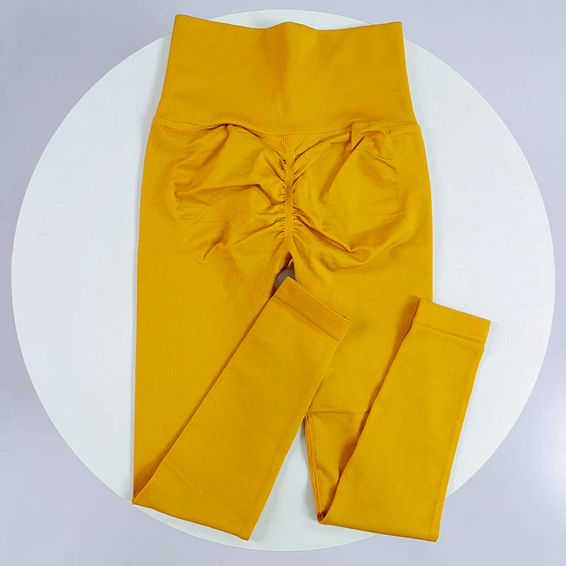 Women's Scrunch Full Length Leggings For Workout Outfits