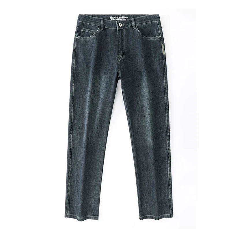 Men's Wide Leg Denim Jeans for Casual Everyday Wear