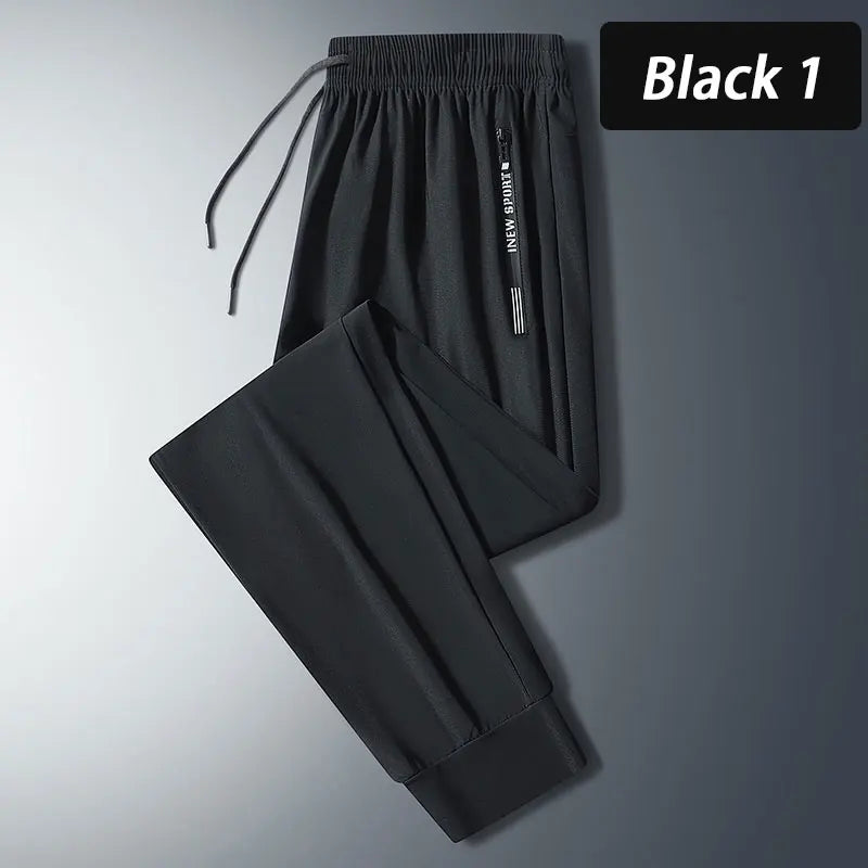 Men's Elastic Waist Casual Pants For Everyday Wear