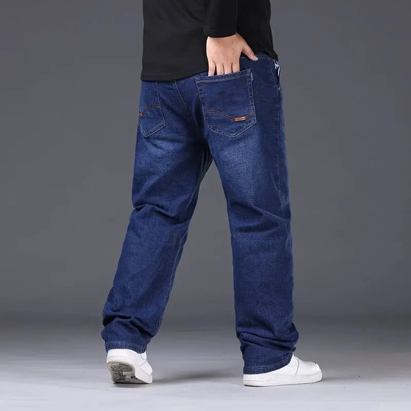 Men's Straight Leg Denim Jeans for Casual Everyday Wear