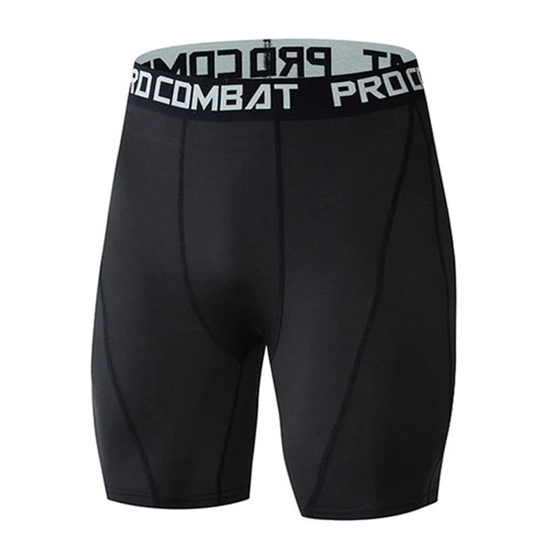 Men's Fitted Training Shorts for Gym and Running