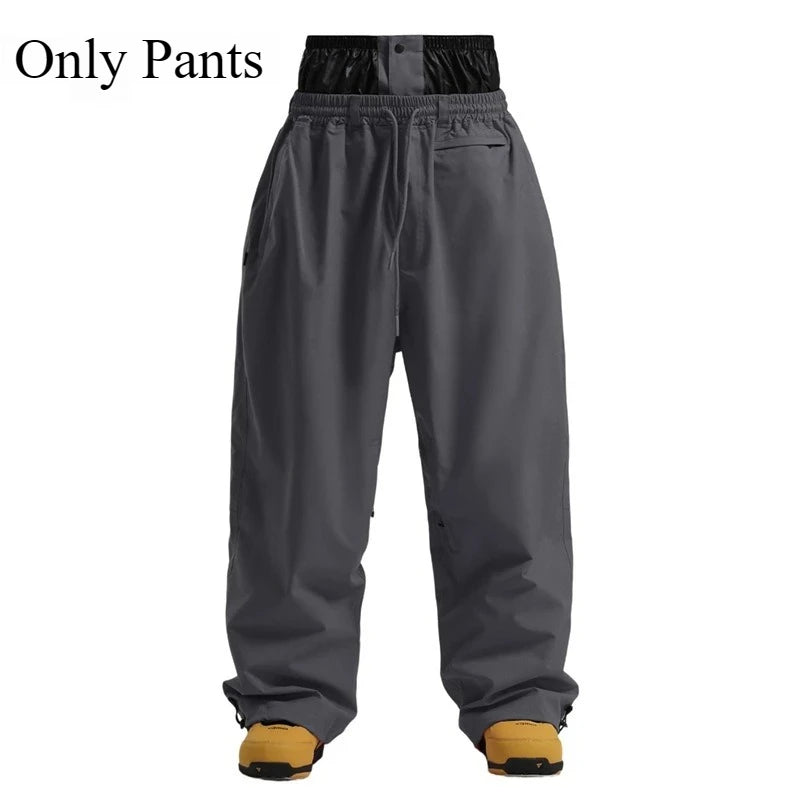 Full Length Loose Fit Ski and Snowboard Winter Pants
