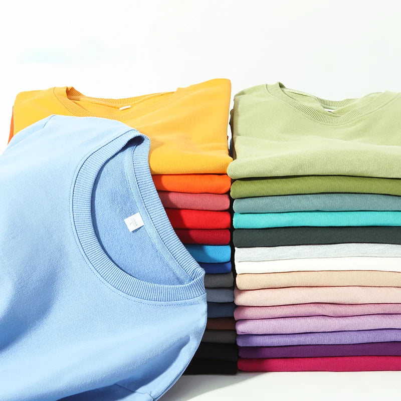 Long Sleeve Casual Pullover Sweatshirt with Original Style Options