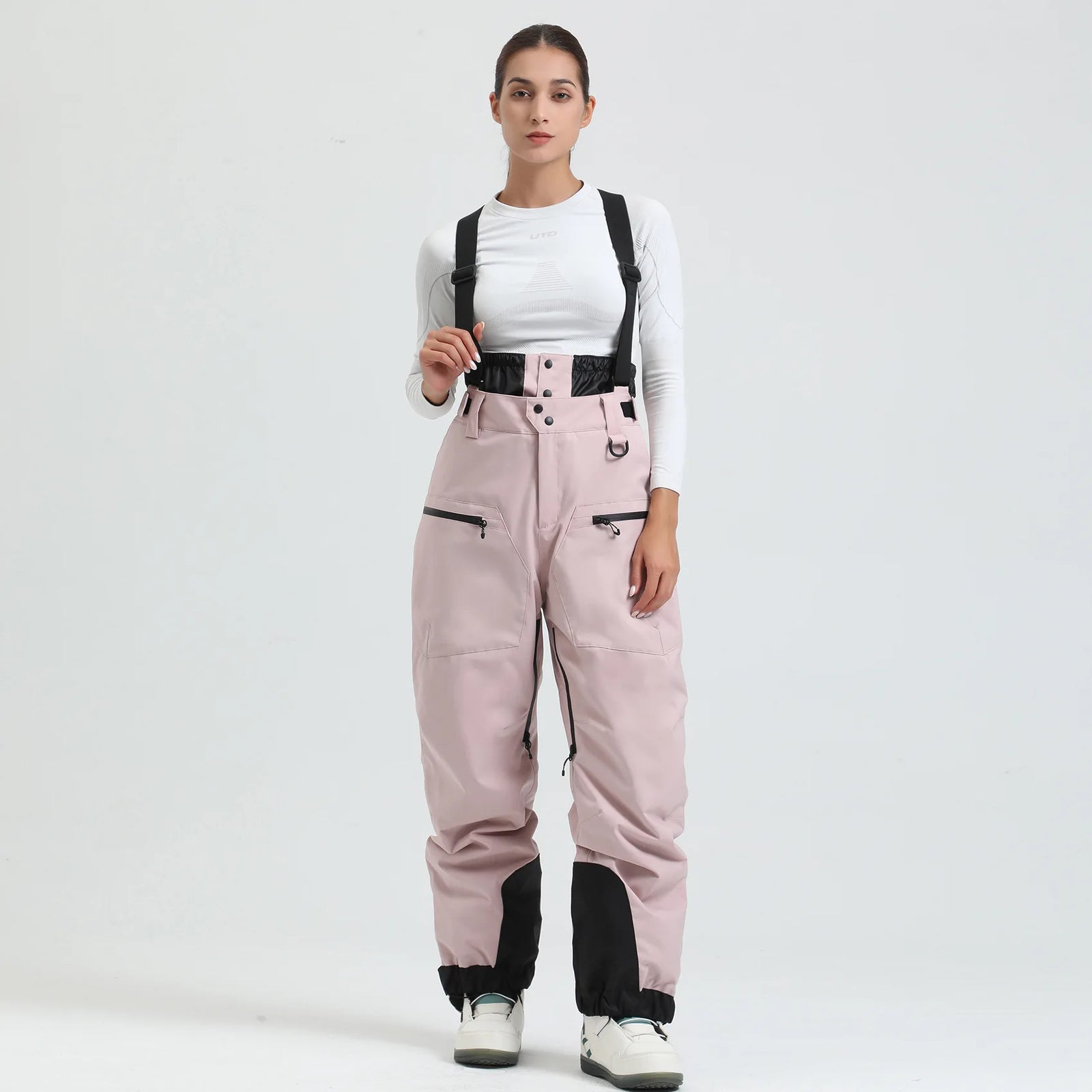 Full Length Suspender Ski and Snowboard Winter Bib Pants