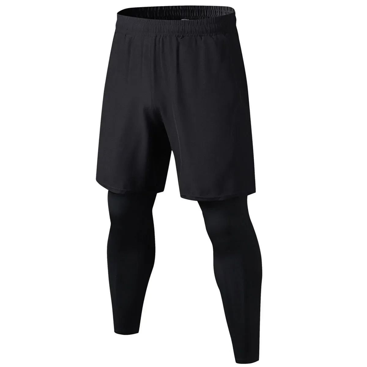 Men's Fitted Training Leggings for Gym and Running