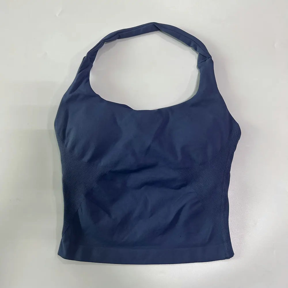 Women's Halter Neck Longline Tank Top