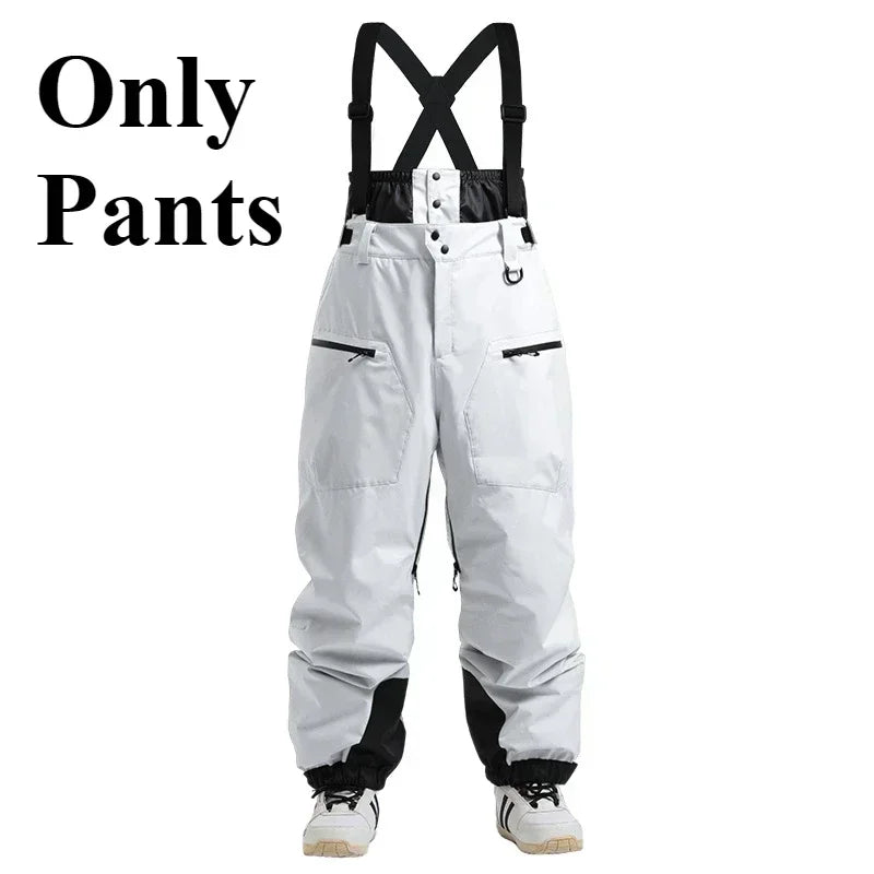 Full Length Suspender Ski and Snowboard Winter Bib Pants