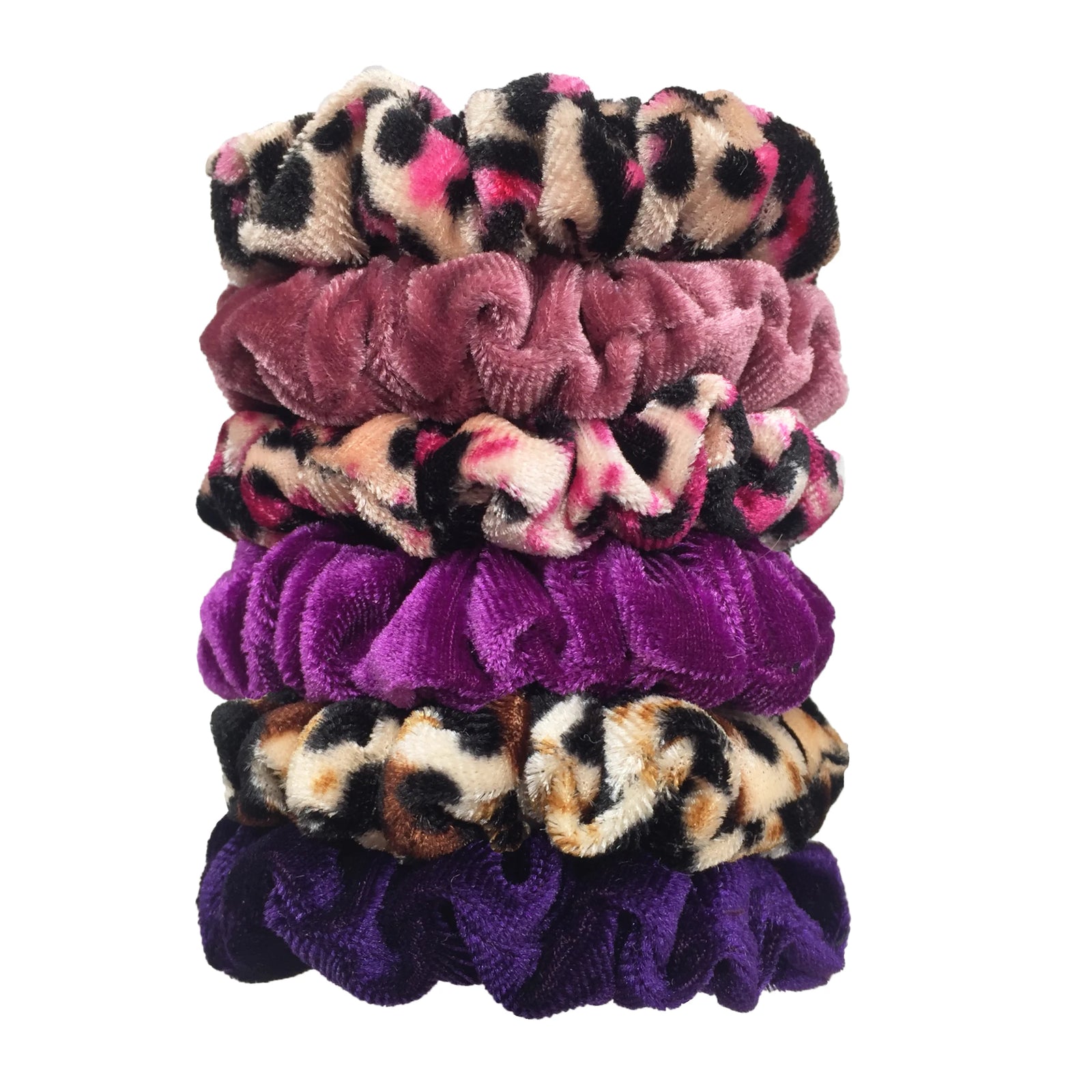 Fabric Scrunchie Elastic Hair Band for Ponytail and Bun Styling