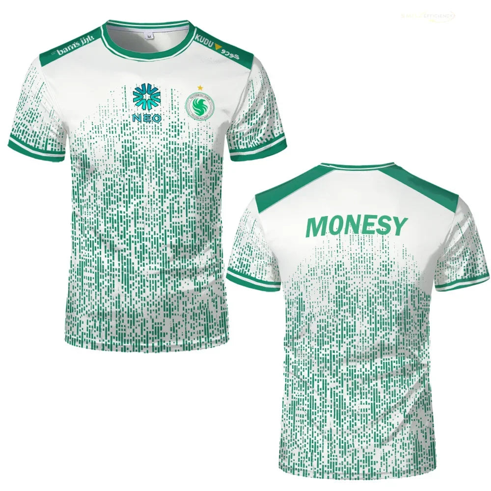 Esports Graphic Short Sleeve Crew Neck Sports T Shirt