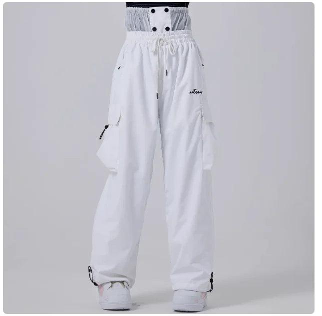 Full Length Loose Fit Ski and Snowboard Winter Pants