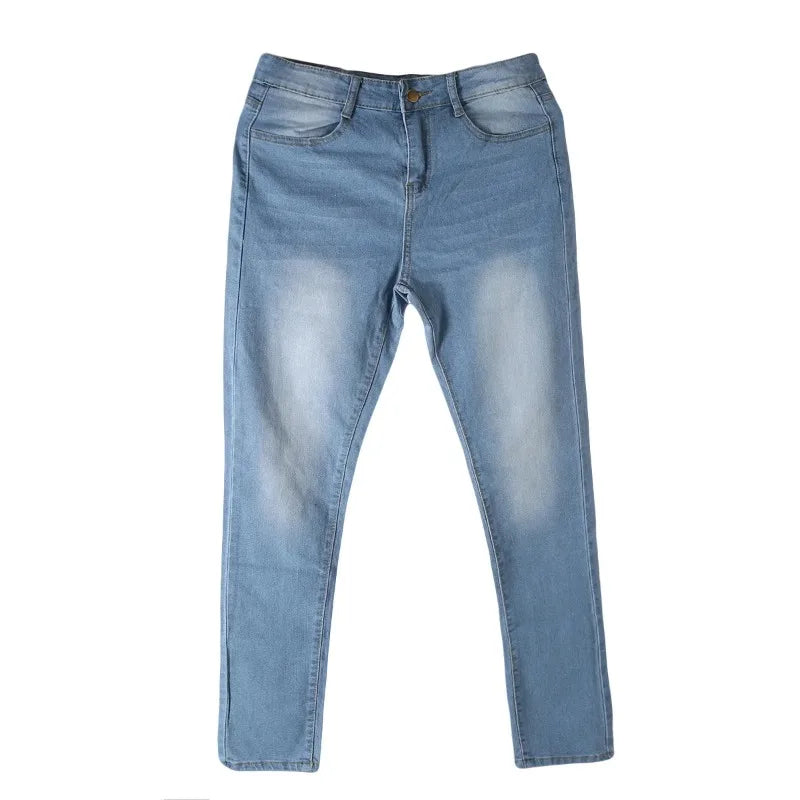Women's Blue Skinny Fit Denim Jeans For Everyday Outfits