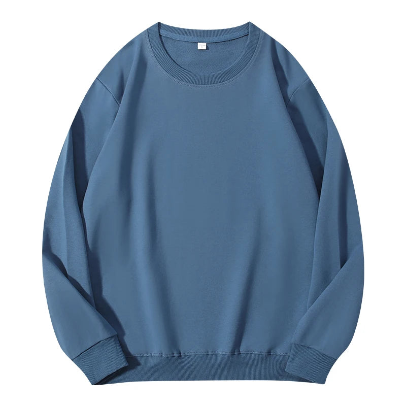 Long Sleeve Casual Pullover Sweatshirt with Original Style Options