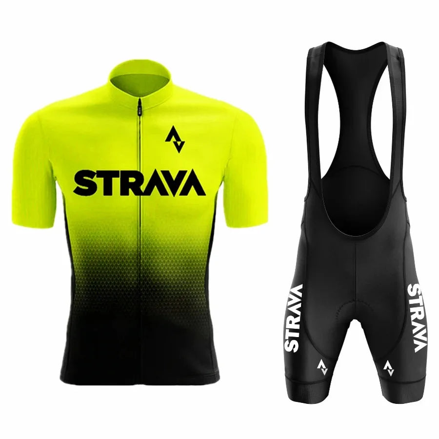 Men's Graphic Cycling Jersey and Shorts with Outfit Set Options