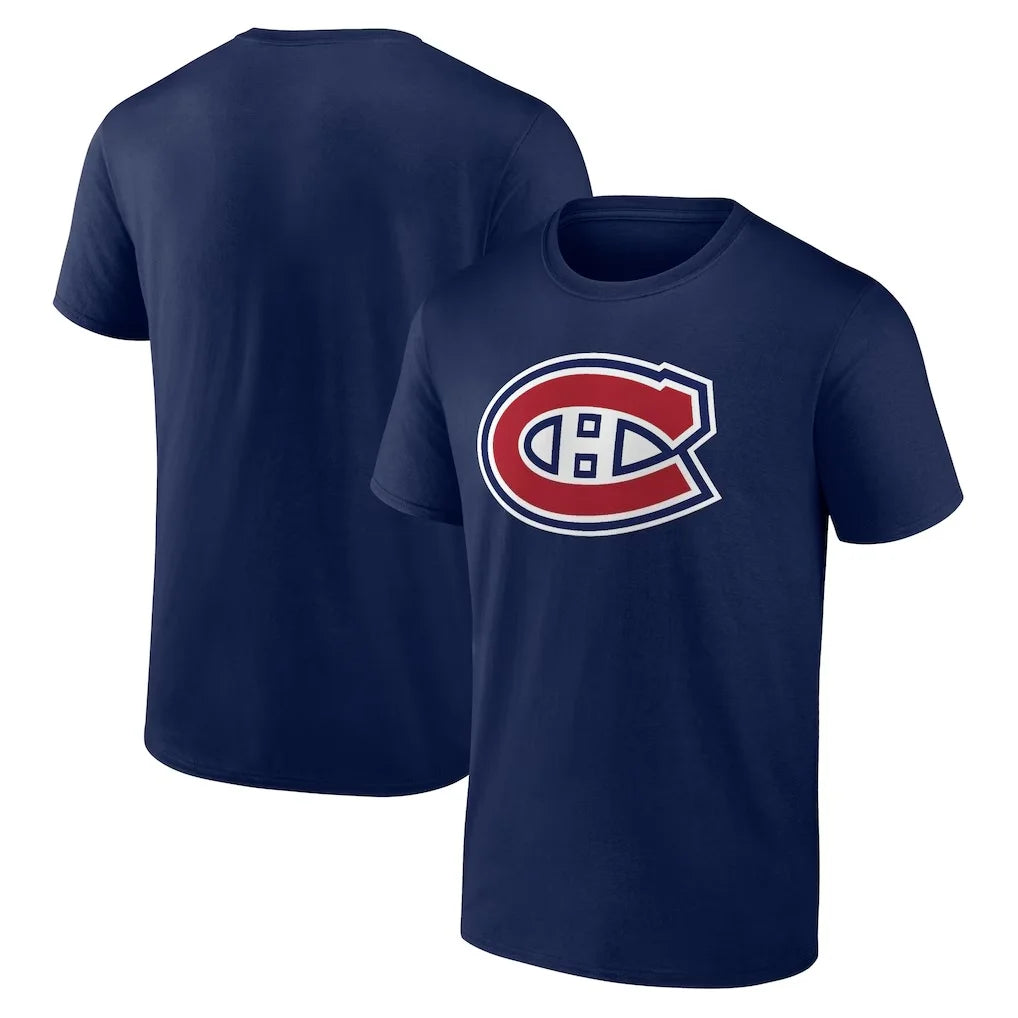 Montreal Player Number Graphic Short Sleeve T-shirt For Sports Outfits