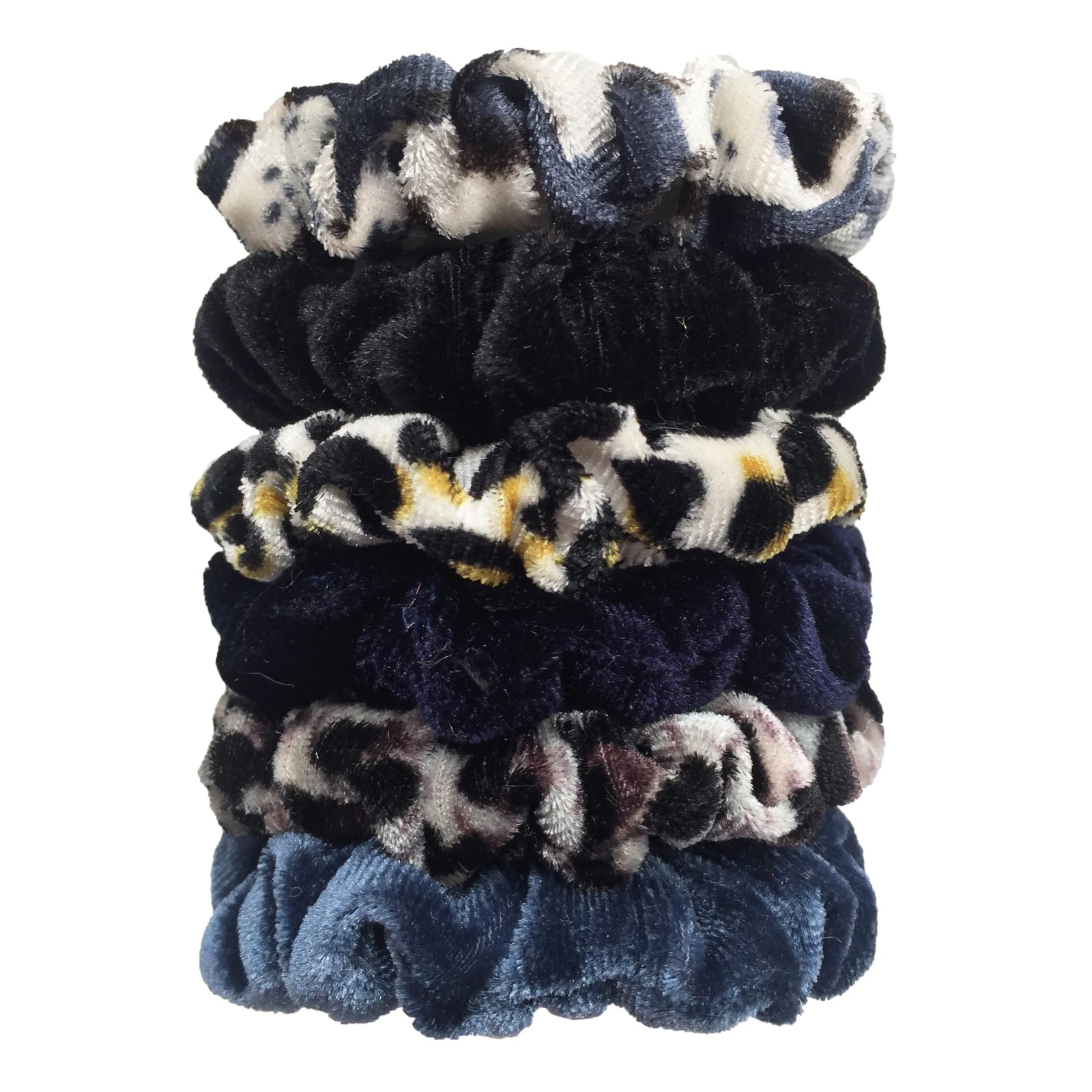 Fabric Scrunchie Elastic Hair Band for Ponytail and Bun Styling