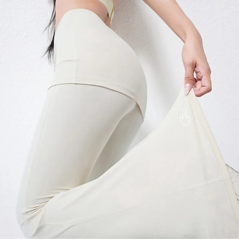Women's Skirted Flared Workout Pants