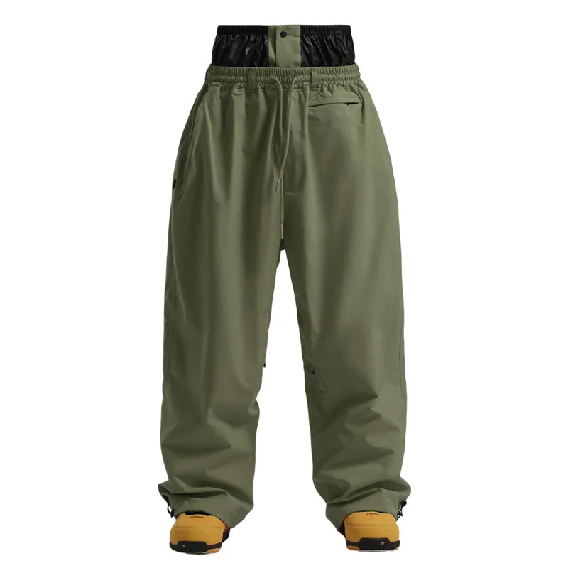 Full Length Loose Fit Ski and Snowboard Winter Pants