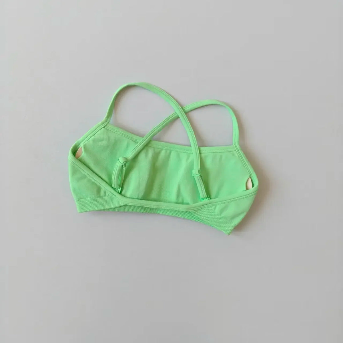 Women's Strappy Sports Bra with Separate Shorts Options