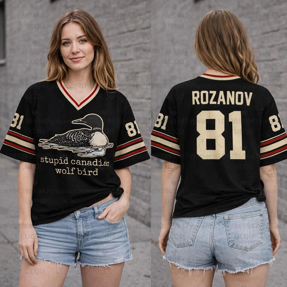 Rivalry Player Number Graphic Short Sleeve T-shirt For Sports Outfits