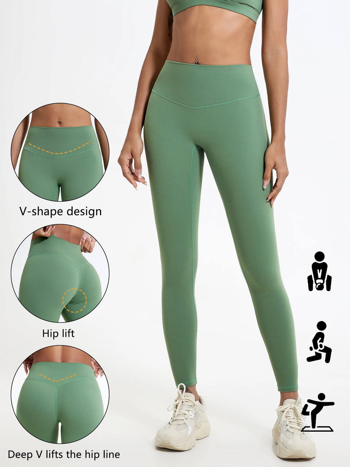 Women's Full Length Leggings For Workout Outfits And Layering