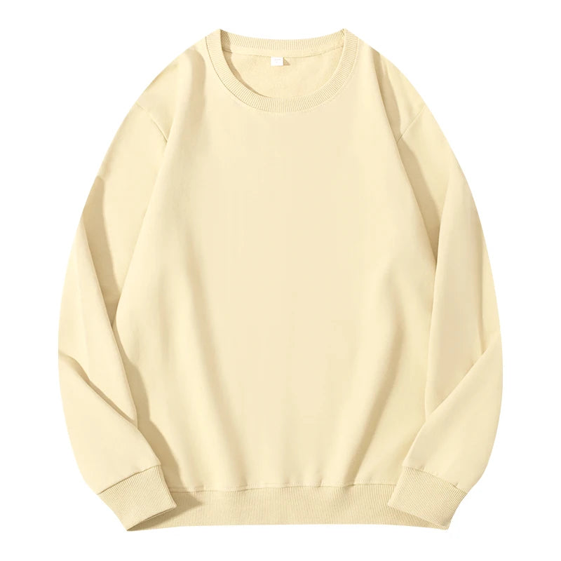 Long Sleeve Casual Pullover Sweatshirt with Original Style Options
