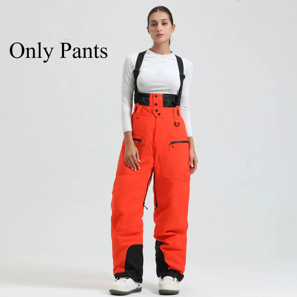 Full Length Suspender Ski and Snowboard Winter Bib Pants