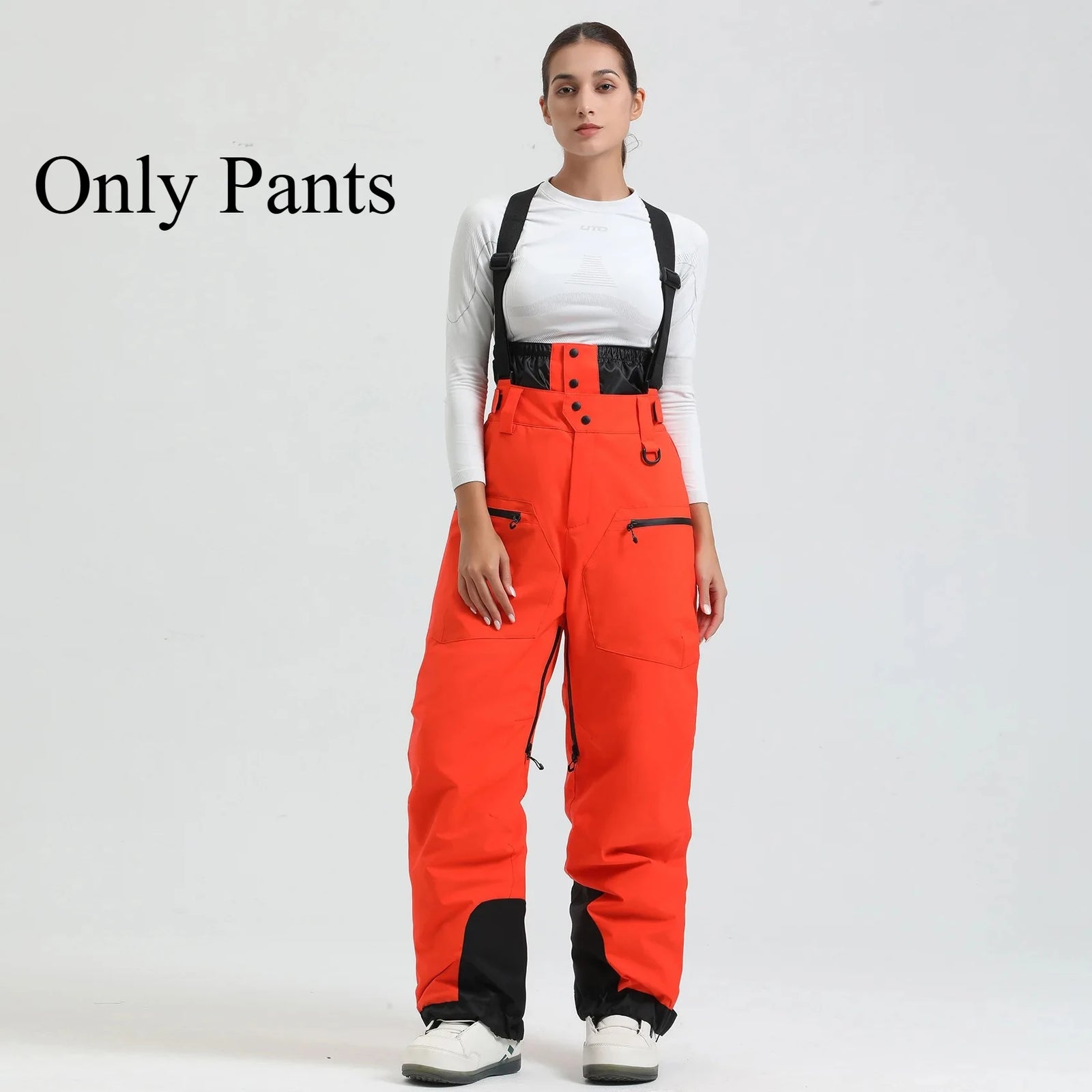 Full Length Suspender Ski and Snowboard Winter Bib Pants